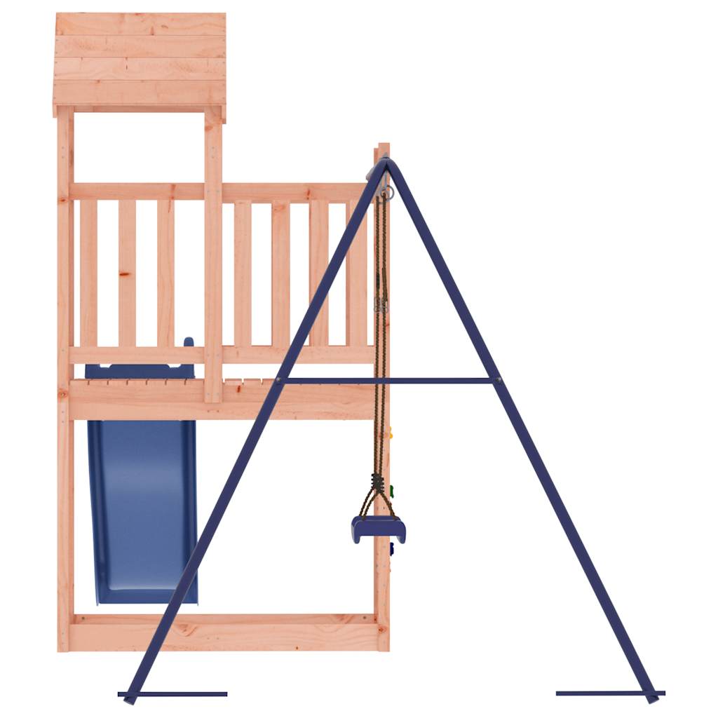 vidaXL Outdoor Playset Solid Wood Douglas - Brown - 32730