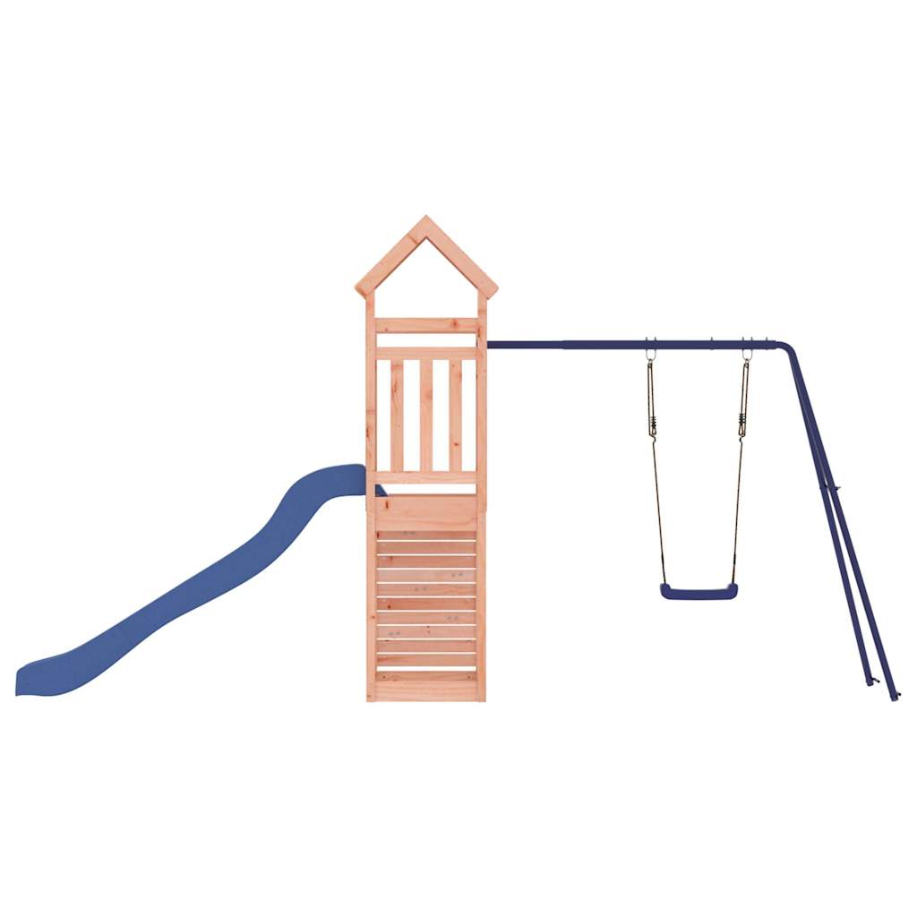 vidaXL Outdoor Playset Solid Wood Douglas - Brown - 32730