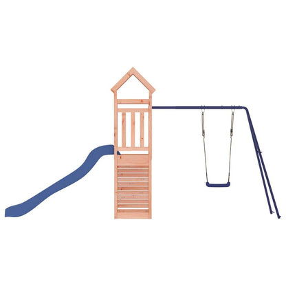vidaXL Outdoor Playset Solid Wood Douglas - Brown - 32730