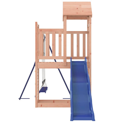 vidaXL Outdoor Playset Solid Wood Douglas - Brown - 32734
