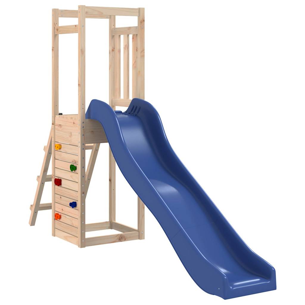 vidaXL Outdoor Playset Solid Wood Pine - Brown - 32748