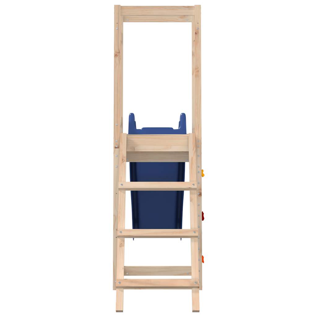 vidaXL Outdoor Playset Solid Wood Pine - Brown - 32748
