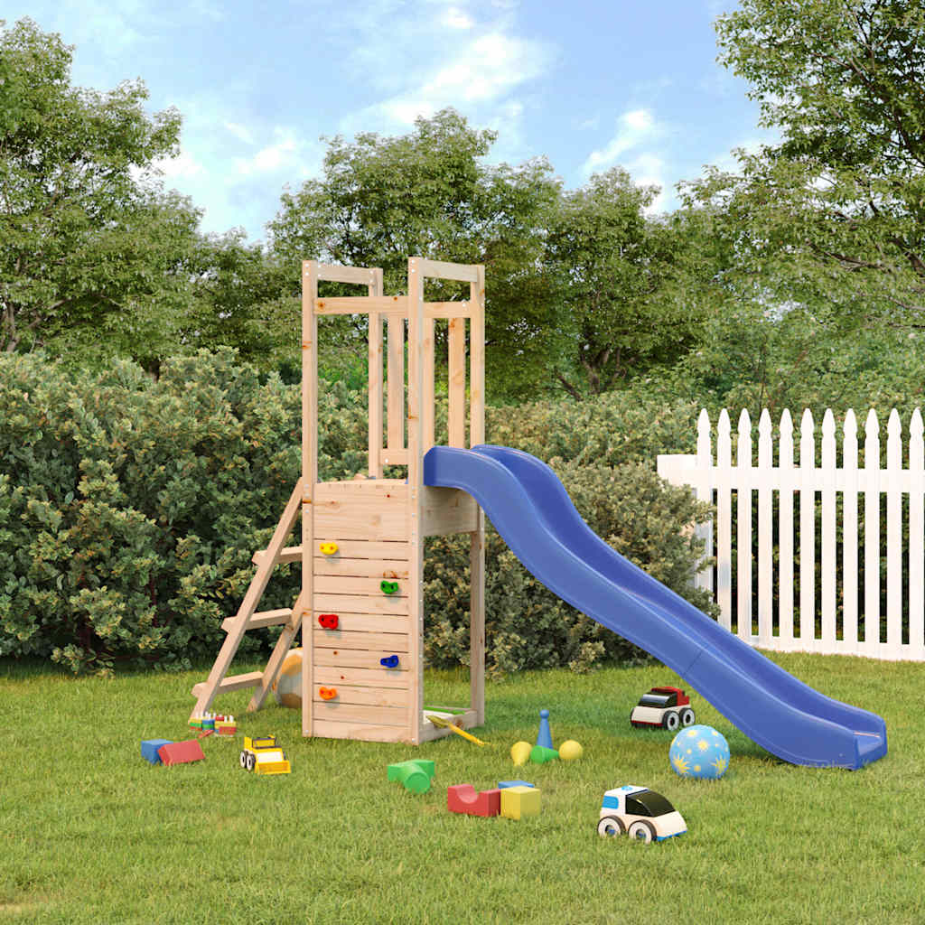 vidaXL Outdoor Playset Solid Wood Pine - Brown - 32748