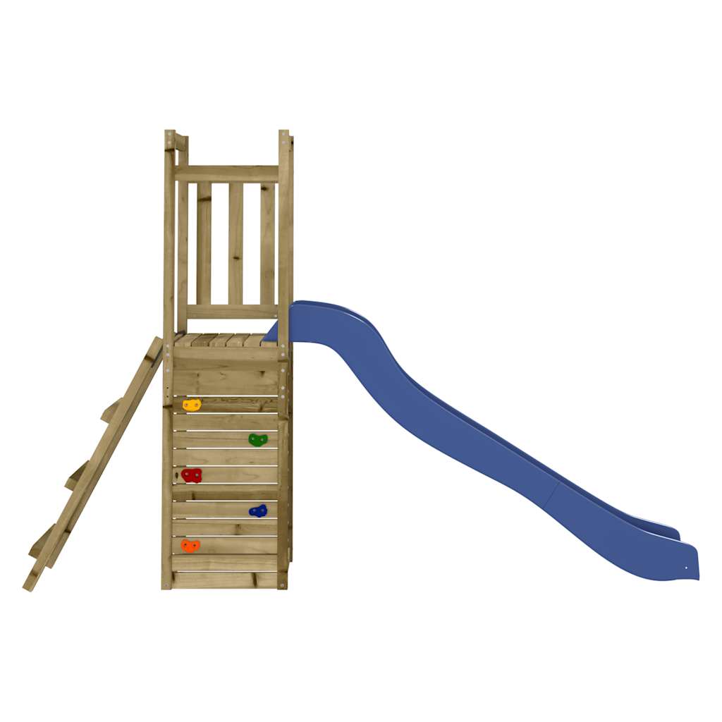 vidaXL Outdoor Playset Impregnated Wood Pine - Brown - 32751