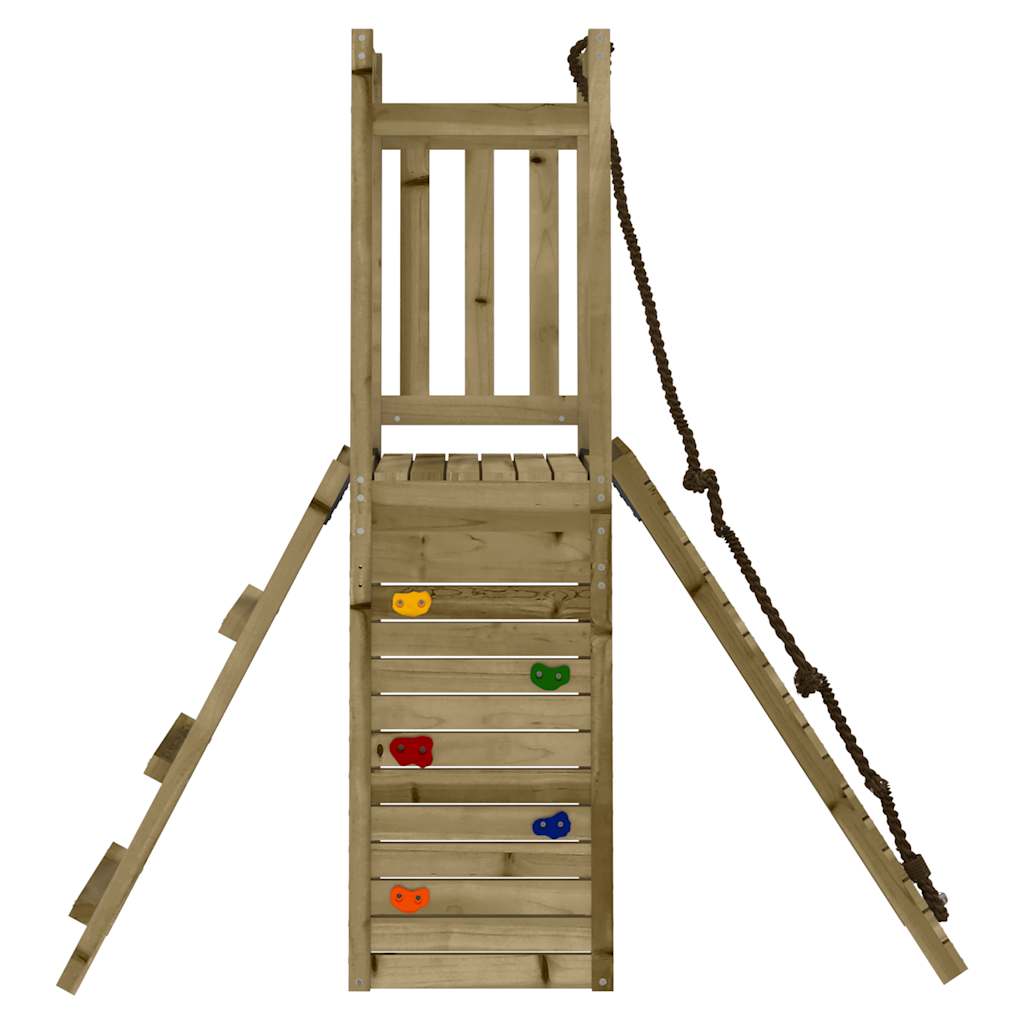 vidaXL Outdoor Playset Impregnated Wood Pine - Brown - 32777