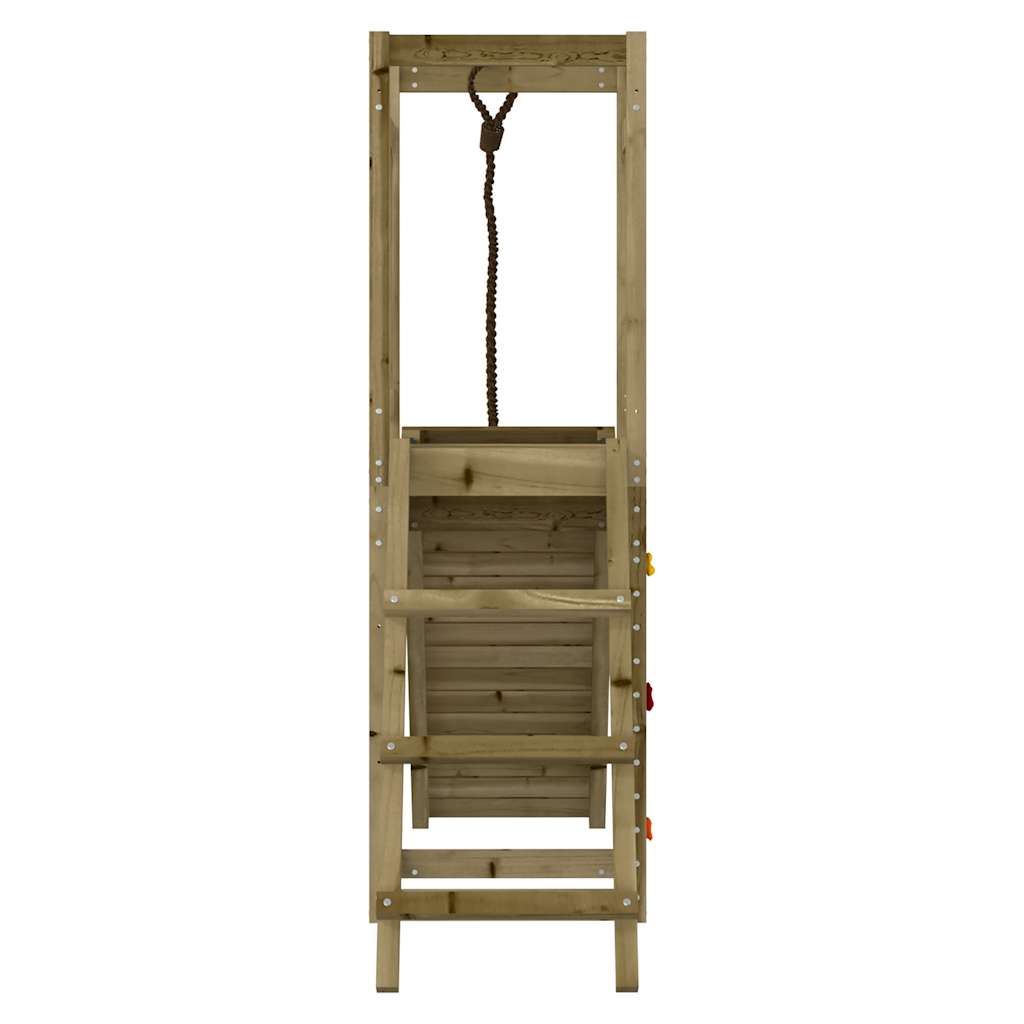 vidaXL Outdoor Playset Impregnated Wood Pine - Brown - 32777