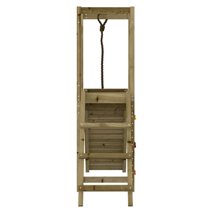 vidaXL Outdoor Playset Impregnated Wood Pine - Brown - 32777