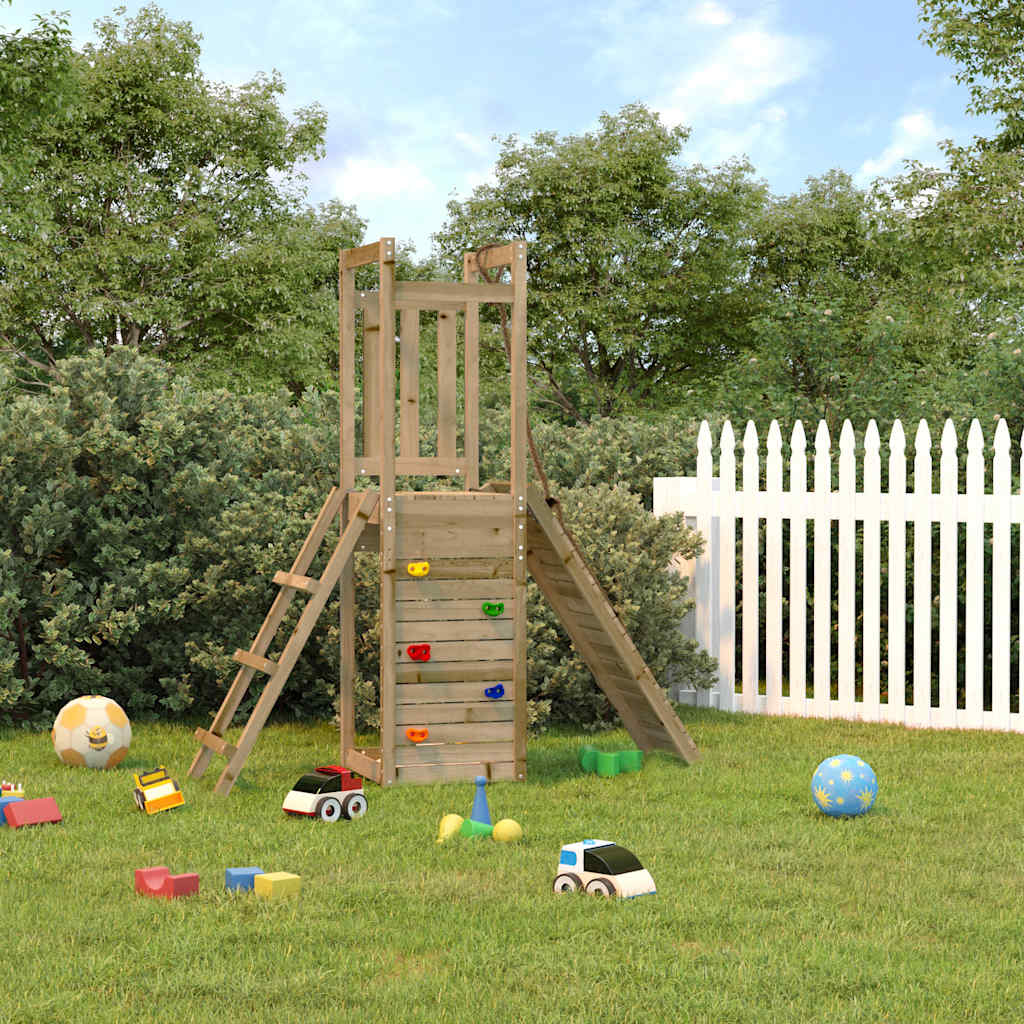 vidaXL Outdoor Playset Impregnated Wood Pine - Brown - 32777