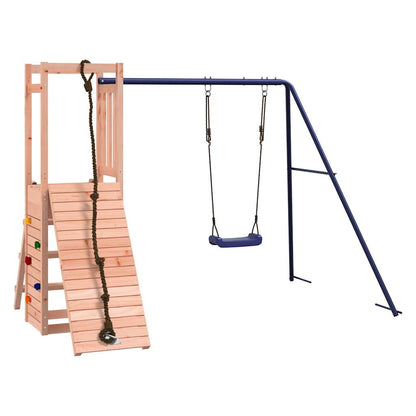 vidaXL Outdoor Playset Solid Wood Douglas - Brown - 32780