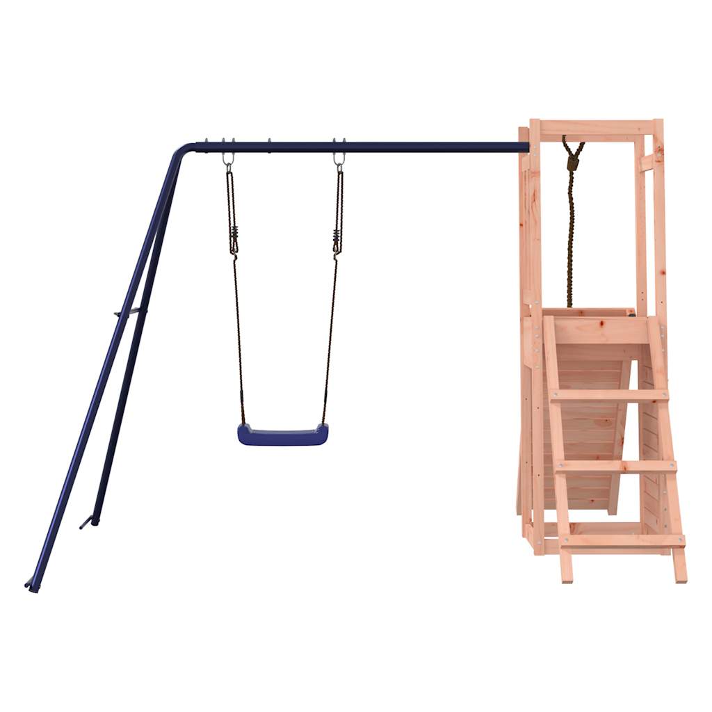 vidaXL Outdoor Playset Solid Wood Douglas - Brown - 32780