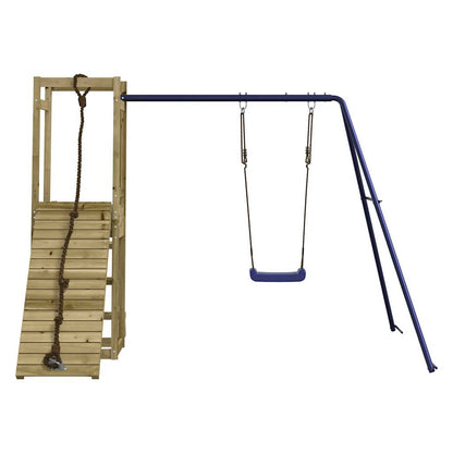 vidaXL Outdoor Playset Impregnated Wood Pine - Brown - 32785