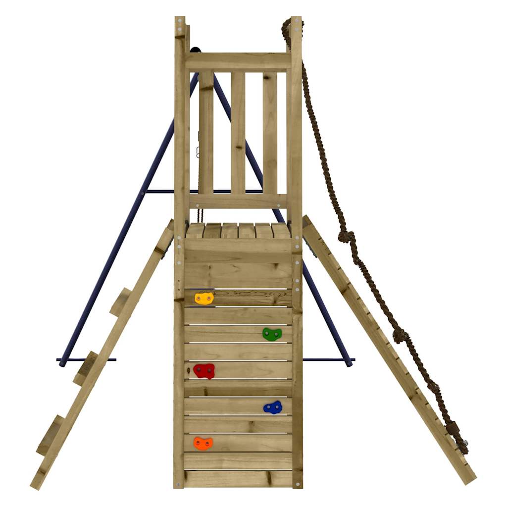vidaXL Outdoor Playset Impregnated Wood Pine - Brown - 32785
