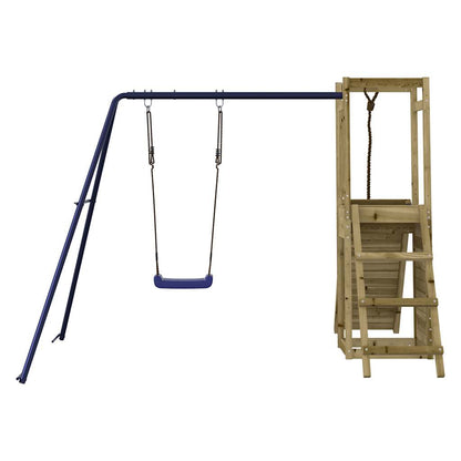 vidaXL Outdoor Playset Impregnated Wood Pine - Brown - 32785