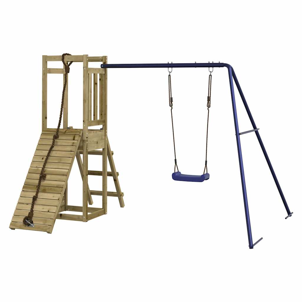 vidaXL Outdoor Playset Impregnated Wood Pine - Brown - 32785
