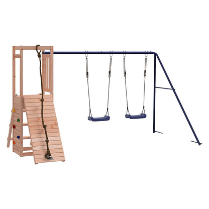 vidaXL Outdoor Playset Solid Wood Douglas - Brown - 32786