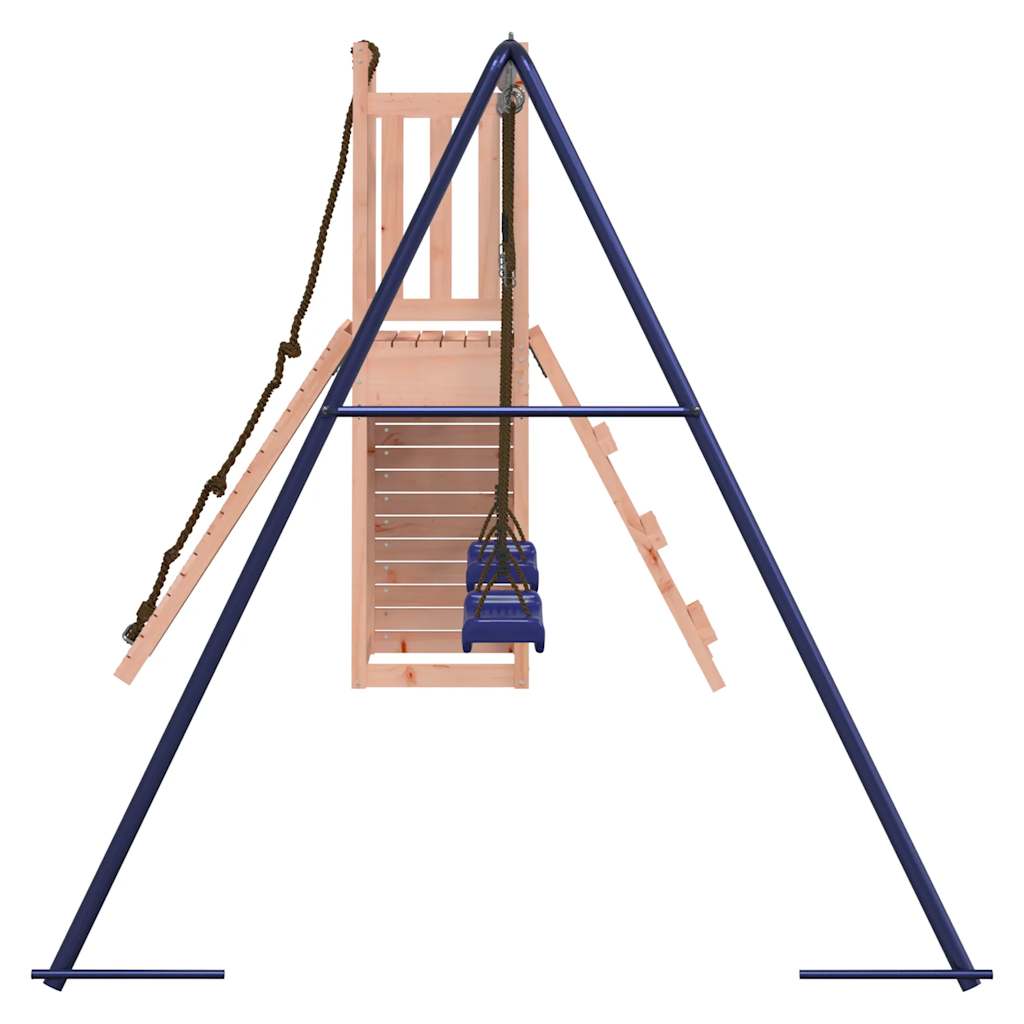 vidaXL Outdoor Playset Solid Wood Douglas - Brown - 32786