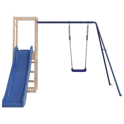 vidaXL Outdoor Playset Solid Wood Pine - Brown - 32791