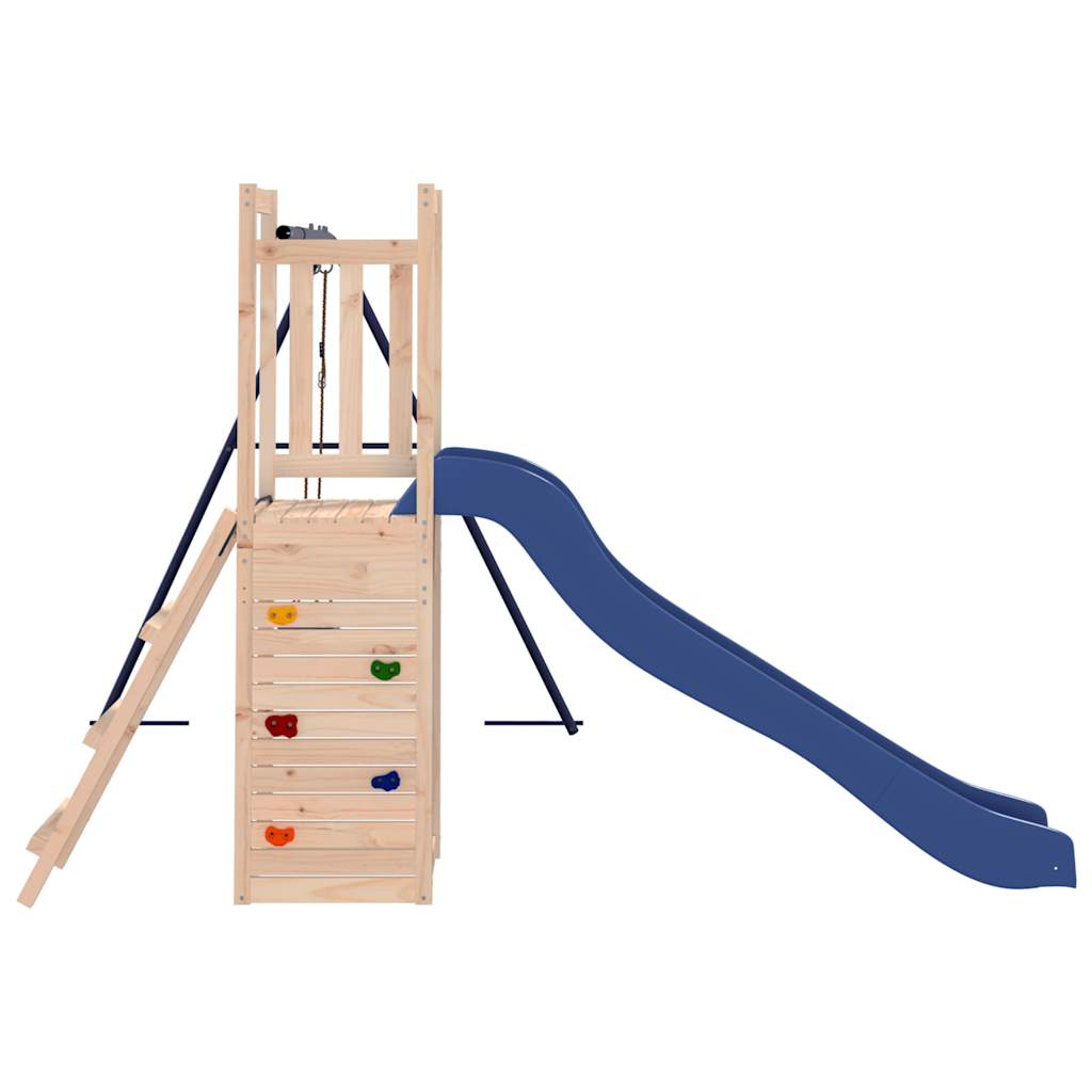 vidaXL Outdoor Playset Solid Wood Pine - Brown - 32791