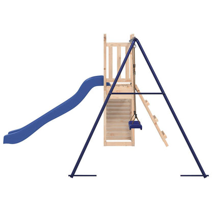 vidaXL Outdoor Playset Solid Wood Pine - Brown - 32791