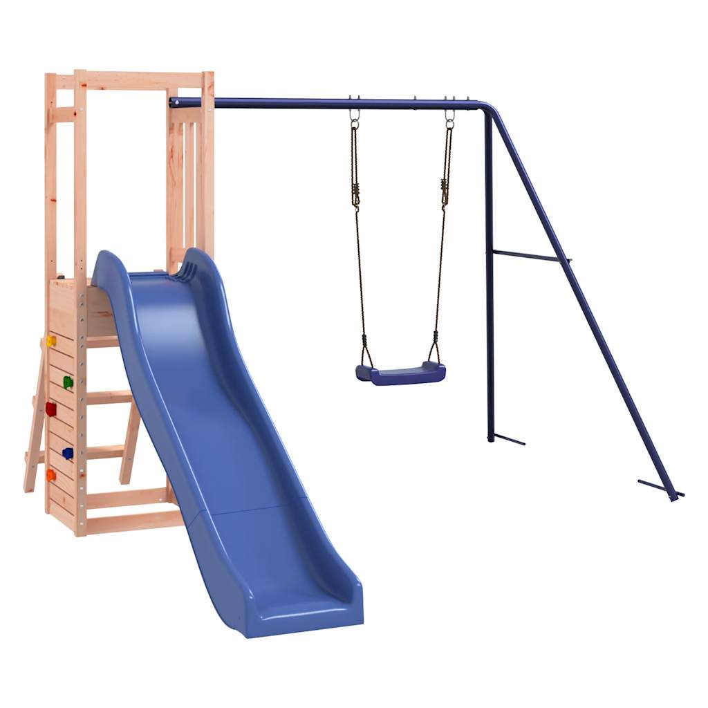 vidaXL Outdoor Playset Solid Wood Douglas - Brown - 32798