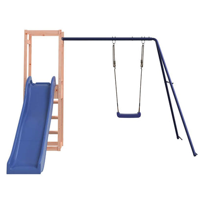 vidaXL Outdoor Playset Solid Wood Douglas - Brown - 32798