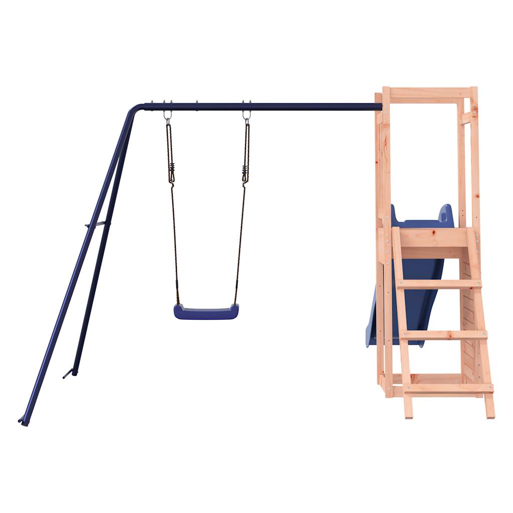 vidaXL Outdoor Playset Solid Wood Douglas - Brown - 32798