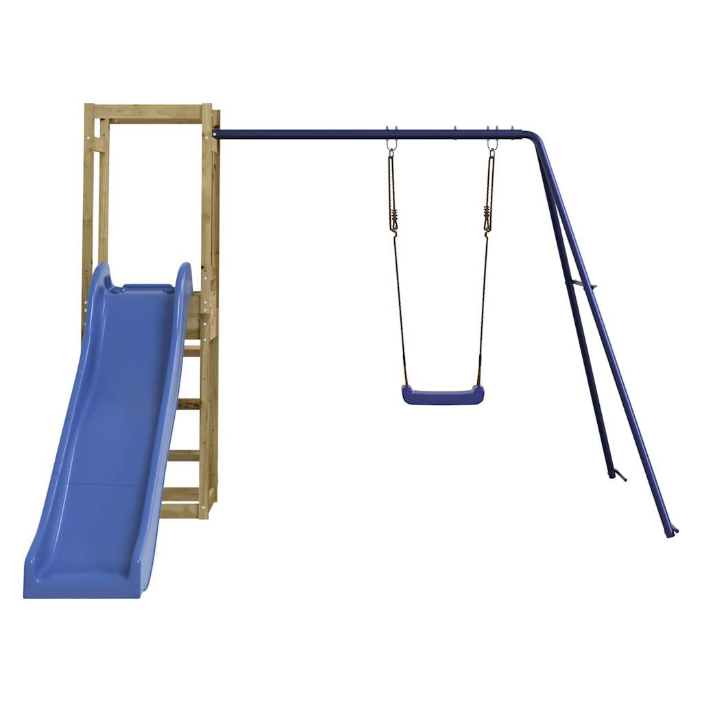 vidaXL Outdoor Playset Impregnated Wood Pine - Brown - 32807