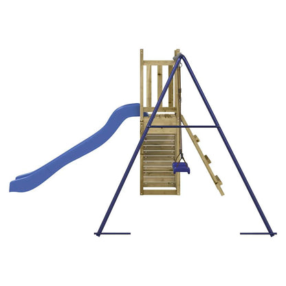vidaXL Outdoor Playset Impregnated Wood Pine - Brown - 32807
