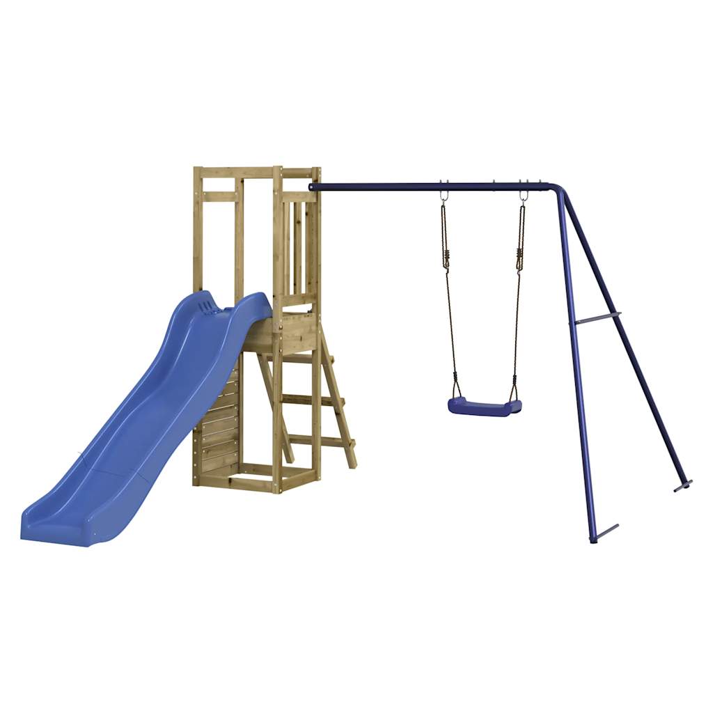 vidaXL Outdoor Playset Impregnated Wood Pine - Brown - 32807
