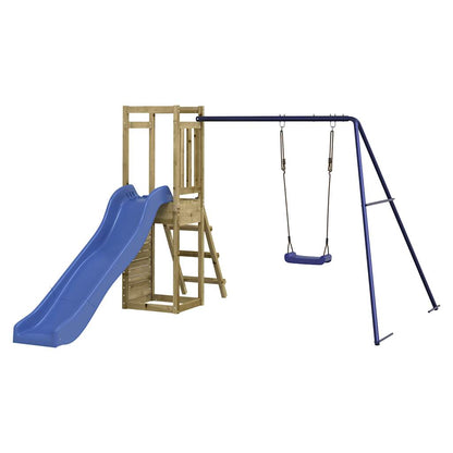 vidaXL Outdoor Playset Impregnated Wood Pine - Brown - 32807
