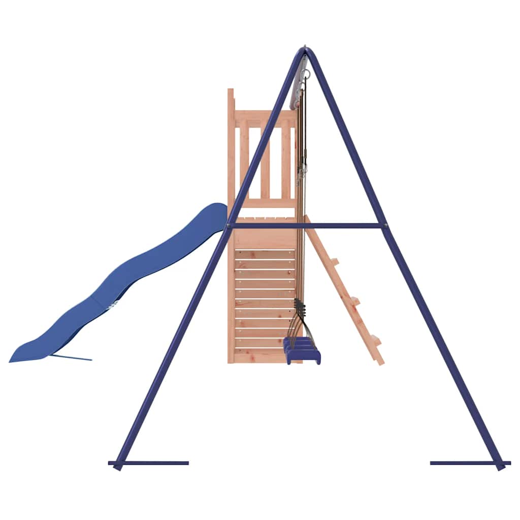 vidaXL Outdoor Playset Solid Wood Douglas - Brown - 32825