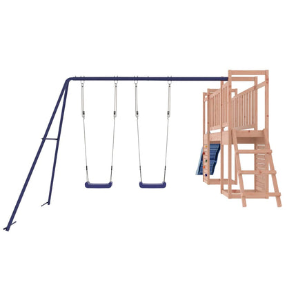 vidaXL Outdoor Playset Solid Wood Douglas - Brown - 32852