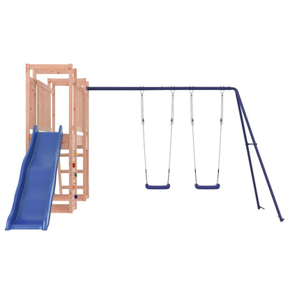 vidaXL Outdoor Playset Solid Wood Douglas - Brown - 32852