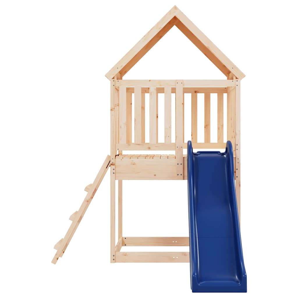 vidaXL Outdoor Playset Solid Wood Pine - Brown - 32854