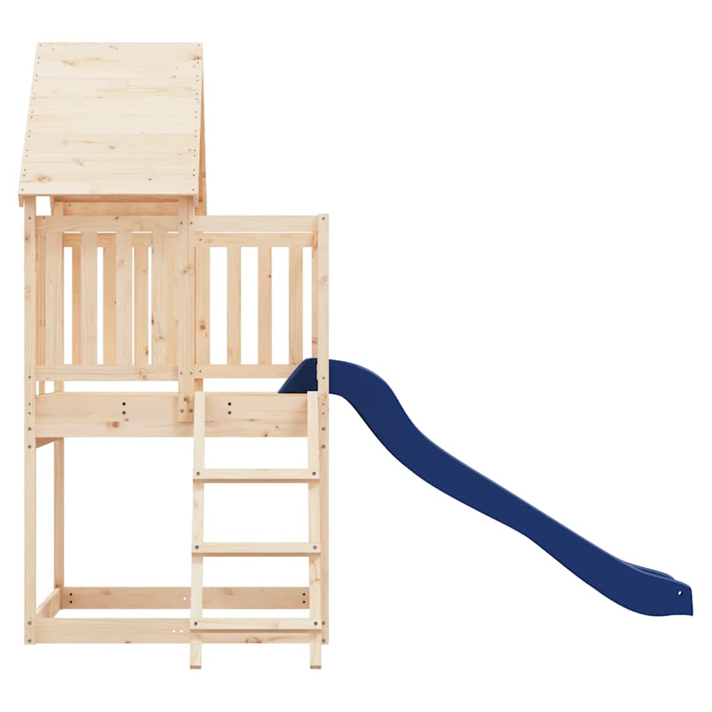 vidaXL Outdoor Playset Solid Wood Pine - Brown - 32854