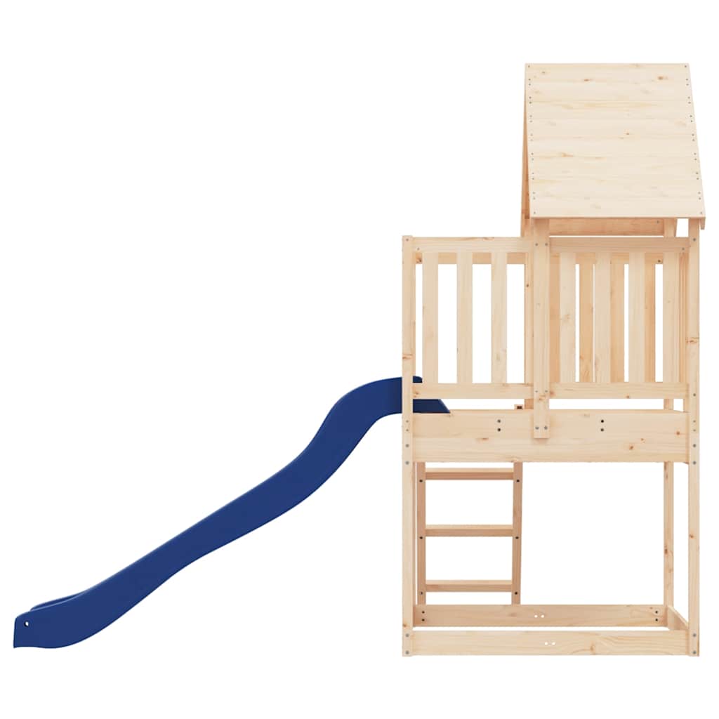 vidaXL Outdoor Playset Solid Wood Pine - Brown - 32854