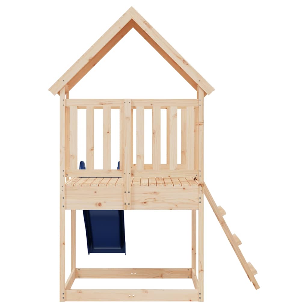 vidaXL Outdoor Playset Solid Wood Pine - Brown - 32854