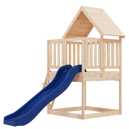vidaXL Outdoor Playset Solid Wood Pine - Brown - 32854