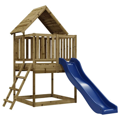 vidaXL Outdoor Playset Impregnated Wood Pine - Brown - 32866
