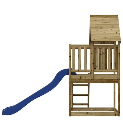 vidaXL Outdoor Playset Impregnated Wood Pine - Brown - 32866