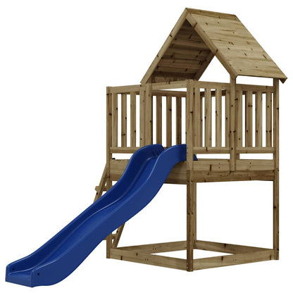 vidaXL Outdoor Playset Impregnated Wood Pine - Brown - 32866