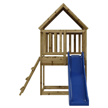 vidaXL Outdoor Playset Impregnated Wood Pine - Brown - 32866