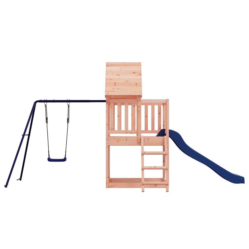 vidaXL Outdoor Playset Solid Wood Douglas - Brown - 32886