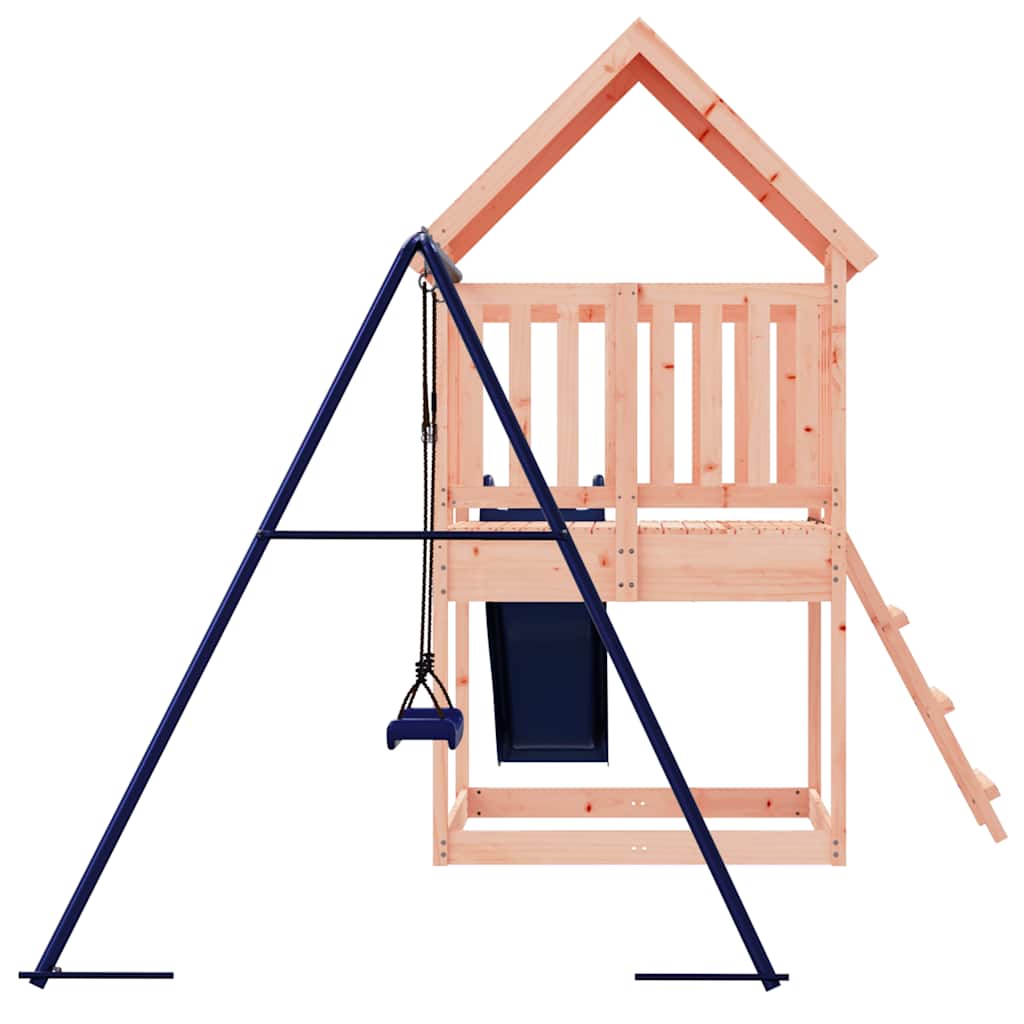 vidaXL Outdoor Playset Solid Wood Douglas - Brown - 32886