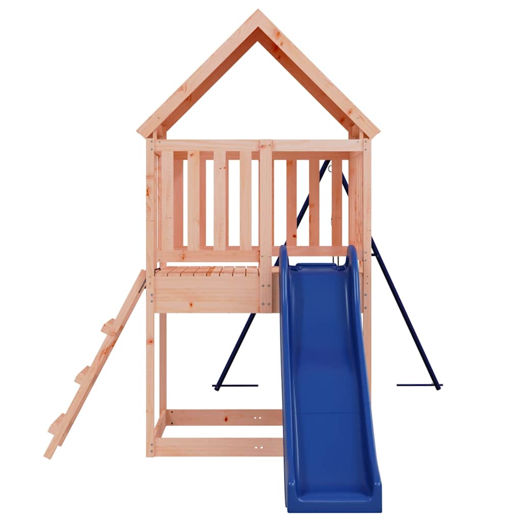 vidaXL Outdoor Playset Solid Wood Douglas - Brown - 32886