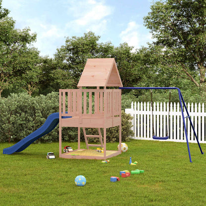 vidaXL Outdoor Playset Solid Wood Douglas - Brown - 32886