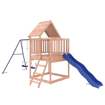 vidaXL Outdoor Playset Solid Wood Douglas - Brown - 32919