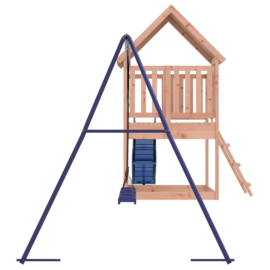 vidaXL Outdoor Playset Solid Wood Douglas - Brown - 32919