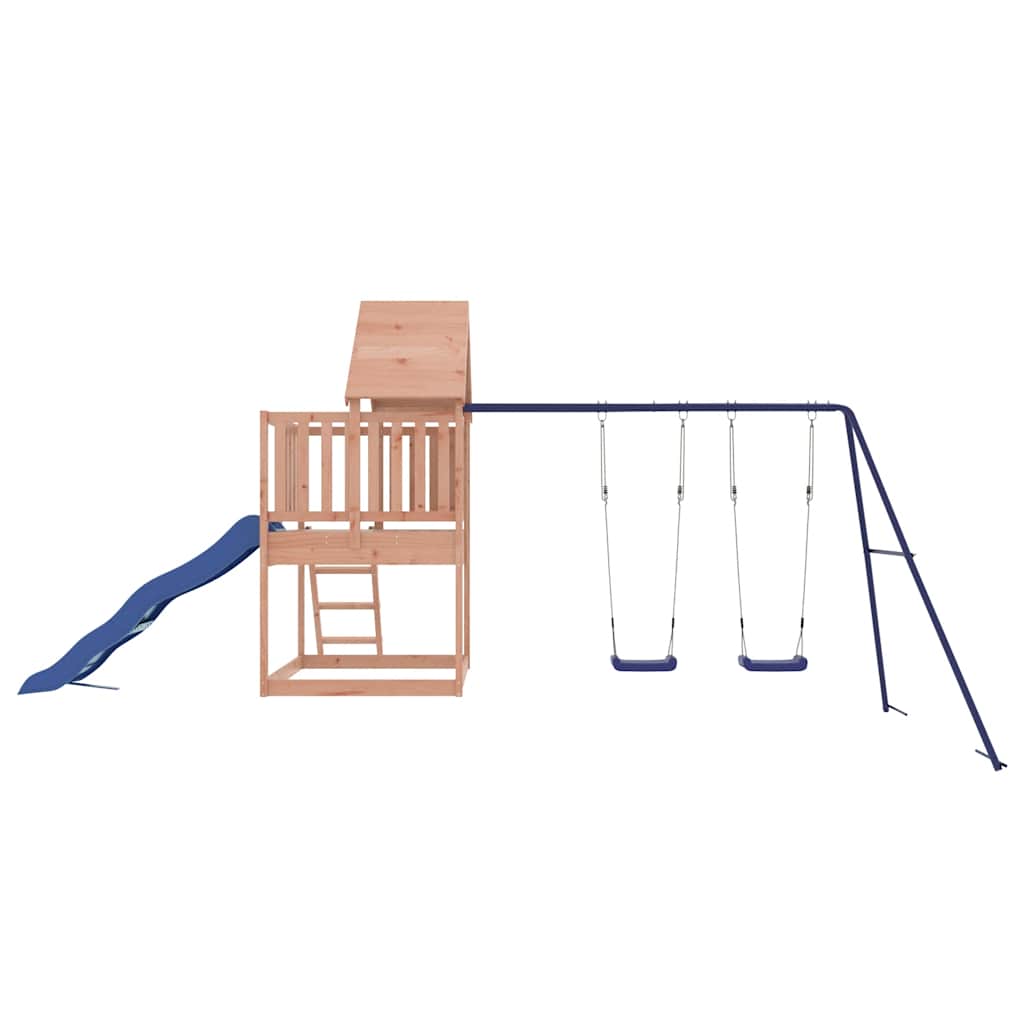 vidaXL Outdoor Playset Solid Wood Douglas - Brown - 32919
