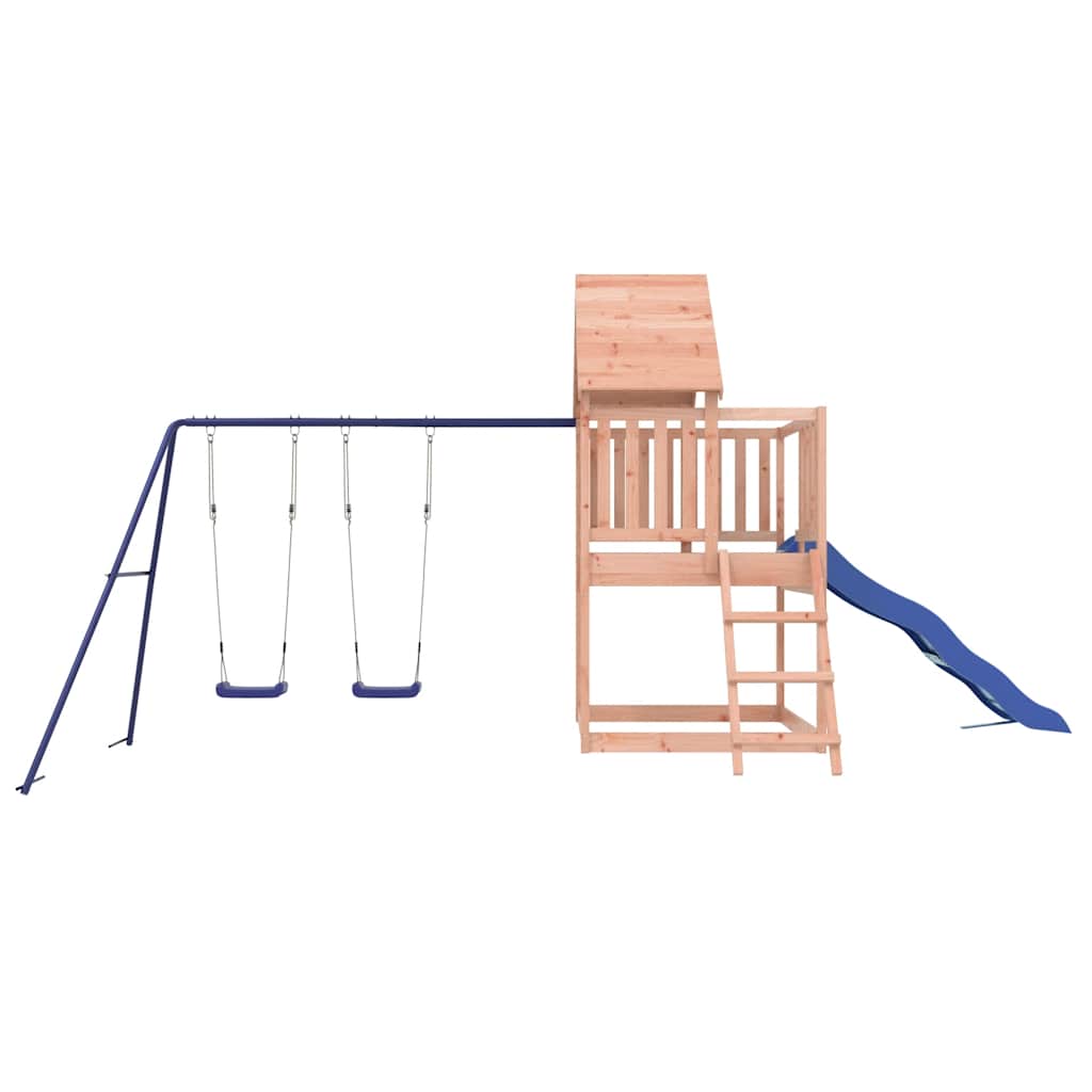 vidaXL Outdoor Playset Solid Wood Douglas - Brown - 32919